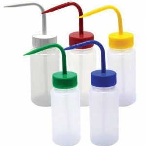 Wash Bottles PE (With Colour Caps)